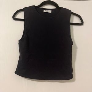 Babaton Black Crop Top